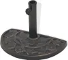 vidaXL Pied de parasol résine semi-circulaire bronze 9 kg Voir les images du produit 2