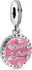 PANDORA Charm "Happy Birthday" Kuchen Geburtstag 798888C01 Produktbild-Vorschau 1