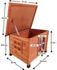 Outdoor Katzenhaus Katzenhöle Katzenhütte mit Schwingtür Produktbild-Vorschau 7