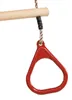 KBT Holz Ring Trapez mit Kunststoff Ringe Pp Rot Produktbild-Vorschau 3