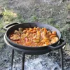 Ø36cm Gusseisenpfanne mit Deckel-Grillpfanne aus Gusseisen Produktbild-Vorschau 9