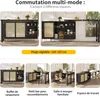 MODFU Mobile bar moderno con ripiani e ante, tavolo da bar Anteprima dell’immagine prodotto 5