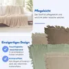 Musselin Decke, Decke für das Sofa, Tagesdecke, Überwurf, Produktbild-Vorschau 4