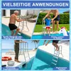 JOIEYOU Edelstahl Poolleiter 3 Stufen rutschfest für Produktbild-Vorschau 6