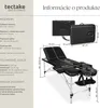 3 zónový masážny stôl šírka 61 cm, čalúnenie 5 cm 210 x 95 Náhľad obrázku produktu 7
