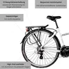 Galano Berlin 700c Tandem Fahrrad Cityrad Trekkingrad 28 Produktbild-Vorschau 5