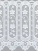 Scheibengardine Lysel - Blumenliane #1W (BxH) 135cm x 30cm Produktbild-Vorschau 3