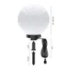 Selltec Kugelleuchte Kugellampe KIRA Gartenlampe, Produktbild-Vorschau 5