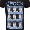 Star Trek Tričko L Black Uni Mnoho nálad Spocka Náhľad obrázku produktu 6