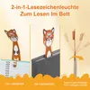 Wiederaufladbare 2-in-1 Lesezeichen-LED-Lampe, Produktbild-Vorschau 5