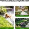 Wiltec Gartenzaun 0,4 x 10 m grün, Maschendrahtzaun Stahl Produktbild-Vorschau 7