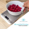Intirilife Digitální kuchyňská váha SILVER - 5kg Náhled obrázku produktu 2