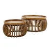 Couchtisch Tweak Curve 78+55 cm 2er Set rund Mangoholz Produktbild-Vorschau 6