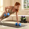 KM-Fit sada činiek 18 kg so stojanom, neoprénové činky 1–5 Náhľad obrázku produktu 4