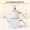 Homelux Teekanne Set, Wasserkessel Induktion Teekocher aus Produktbild-Vorschau 5