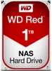 A product shot of a Western Digital Red Plus 1TB NAS Hard Drive. Produktbild-Vorschau