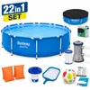 Bestway piscina rotonda fuori terra Steel Pro Pool Set Anteprima dell’immagine prodotto 34