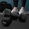Sada činiek Gymtek® - 2x 4kg neoprénové činky - sada činiek Náhľad obrázku produktu 5