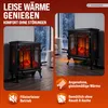 Elektrický krb 1000 - 2000W s dálkovým ovládáním | černý Náhled obrázku produktu 6