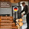 BLACK OAK Kaminholzregal JACK 150×40×25cm – Stahl schwarz Produktbild-Vorschau 7