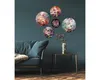 Glasbild Baroque Flowermix II GLR038 Ø 20 cm Produktbild-Vorschau 2