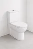 Taharet Stand Wc Safran mit keramik Spülkasten + Soft Close Produktbild-Vorschau 1