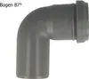 HT Bogen Ø 32 x 87°, mit einseitiger Steckmuffe und Produktbild-Vorschau 1