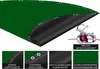 A green pool cover is shown with a close-up of its features and a fastening set. Produktbild-Vorschau