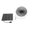 Sada ventilátoru se solárním panelem, 7 W, 5 V, přenosný Náhled obrázku produktu 1