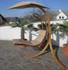 ALEOS. Coole Hängeliege mit Gestell aus Holz Lärche Produktbild-Vorschau 3