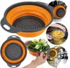 Skládací kuchyňské sítko 24 cm silikonové s držadly Náhled obrázku produktu 10