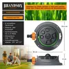 Irrigatore a raggio largo Brandson, irrigatore a spruzzo, Anteprima dell’immagine prodotto 2