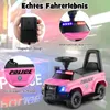 Auto della polizia COSTWAY per bambini con batteria da 6 V, Anteprima dell’immagine prodotto 3