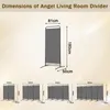 Angel Living 1 pièce Paravent Séparateur de pièce Voir les images du produit 2