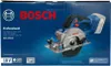 The image shows the packaging of a Bosch cordless circular saw. Produktbild-Vorschau