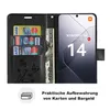 Hülle Xiaomi 14 Handy Tasche Handyhülle Wallet Case Flip Produktbild-Vorschau 5