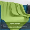 Fleecedecke 130x160 grün Náhľad obrázku produktu 5