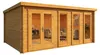 Alpholz Gartenhaus Atrium-D aus Holz, Gerätehaus 598x618cm Produktbild-Vorschau 5