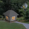 LED Solar Vogelfutterhaus mit Licht zum Aufhängen Garten Produktbild-Vorschau 1