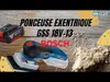 Akumulátorová orbitálna brúska GSS 18V-13 v prevedení Náhľad obrázku produktu 37