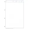 A blank lined notebook page with a header for notes. Podgląd zdjęcia produktu