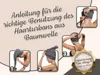 Haarturban / Kopfhandtuch aus Baumwolle, 64 cm, grau Produktbild-Vorschau 5