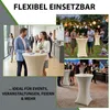 10x Stehtischhusse Tischdecke Husse Bistrotisch Partytisch Produktbild-Vorschau 3