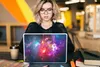 MuchoWow® Laptop Aufkleber Sticker Cover Sterne - Farben - Produktbild-Vorschau 5