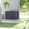 Aufbewahrungsbox für Garten WOODEBOX - anthrazit 140 Liter Produktbild-Vorschau 13