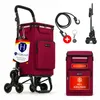 Klappbarer Treppensteiger-Einkaufstrolley TRAGINO | 3-in1 Produktbild-Vorschau 1