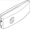 DORMA Schloss Studio Arcos unversperrbar, Glas 8mm, Alu Produktbild-Vorschau 1