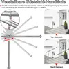 LZQ vstupné zábradlie z nehrdzavejúcej ocele 200 x 90 cm Náhľad obrázku produktu 4