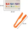 Cailloux créatifs, puzzle montessori coloré Voir les images du produit 24