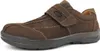 JOMOS Chaussures basses en cuir pour hommes choco, doublure Voir les images du produit 19